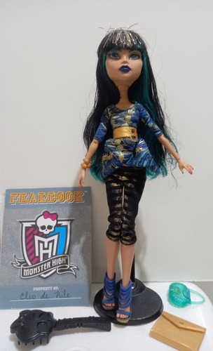 Monster High Cleo De Nile Picture Day Mattel 2012 Completa
