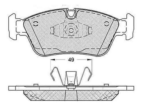 Pastilla De Freno Bmw Serie 3 Coupe-cabrio 316-318-320-325-3