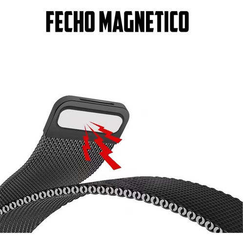 Pulseira 20mm Metal Compatível Com X-games Engate Rápido