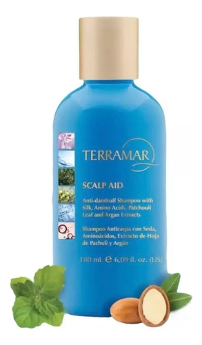 Terramar Shampoo Anticaspa Con Seda 180ml