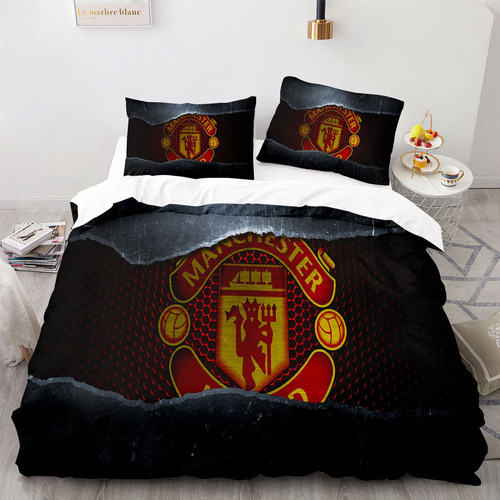 Juego De Ropa De Cama Doble Del Manchester United F.c.