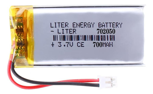 3.7v 702050 700mah Lithium Polymer Ion Battery Recharge...