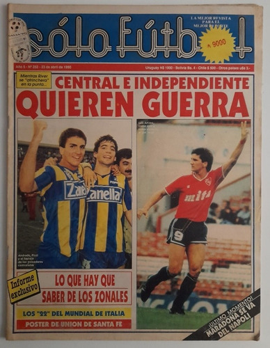 Revista Solo Futbol 252 Atlanta Berazategui Estudiantes Lp