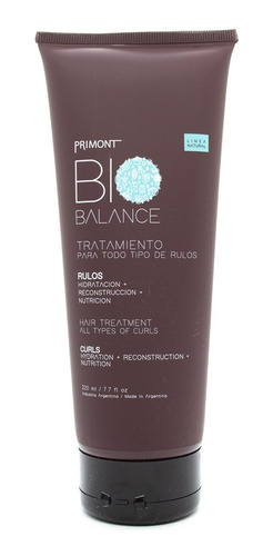 Primont Bio Balance Tratamiento Vegano Pelo Rulos X 220ml