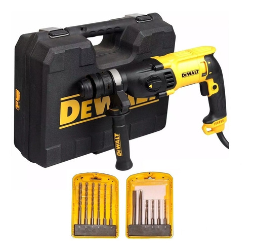 Rotomartillo Percutor Dewalt D25133k 800w + Kit 12 Pz Stanle