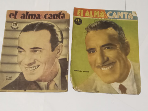 A 4 Revistas El Alma Que Canta N° 987- 1263- 1850- 1251