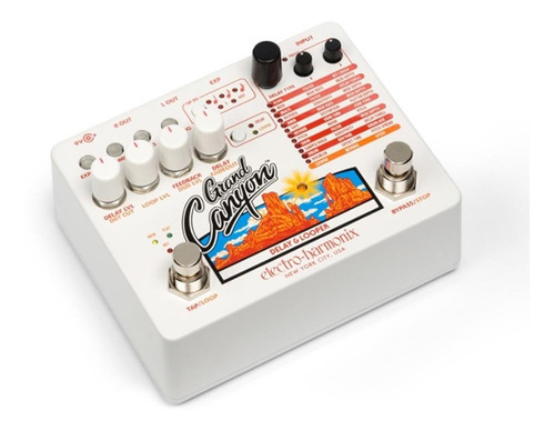 Pedal De Efecto Ehx Grand Canyon Delay & Looper