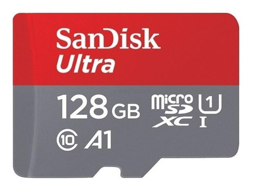 Cartão de memória SanDisk SDSQUNC-128G-AN6MA  Ultra 128GB