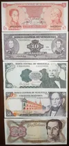 Comprar Set De Billetes De Colección Venezolanos Nuevos Sin Circular