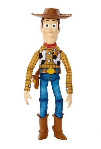 Imagen 3 de 4 de Woody 30 Cm, Tela, Con Cuerda, Habla Español, Mattel Hjb42