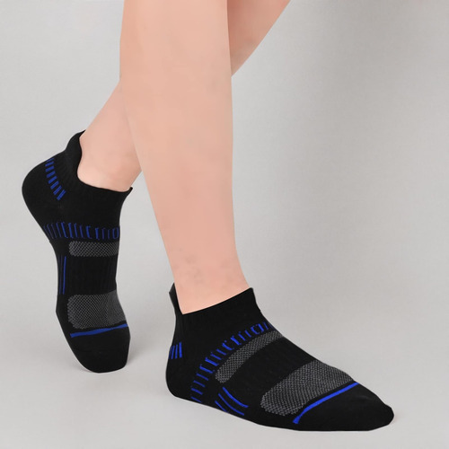 Calcetines Tobilleros For Hombre, Atléticos, Acolchados,