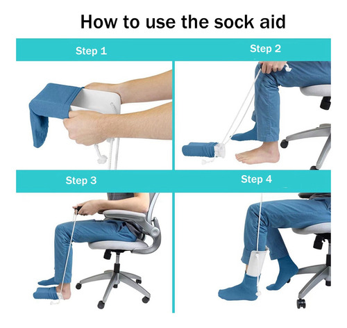 Sock Aid Es Fácil De Quitar Y Quitar, Herramienta Auxiliar P