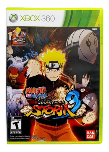 Naruto Shippuden Ultimate Ninja Storm 3 Xbox 360 En Español (Reacondicionado)