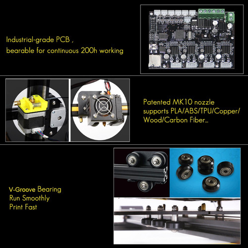 Creality 3d Cr-10s Auto-montaje 3d Diy Impresora 300 * 300 *
