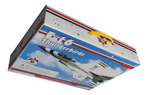Avión De Rc F16 Thunderbirds Fx-823 2.4g 2ch Epp