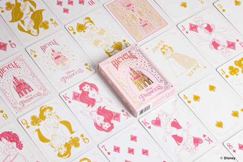 Cartas De Poker Para Princesas Coleccion Disney Originales