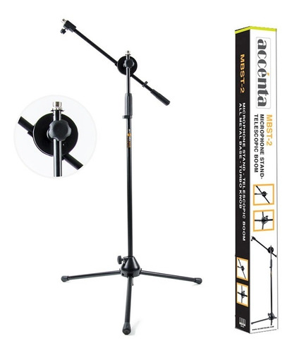 Accenta Usa - Mbst2 Telescopic Boom Microphone Stand