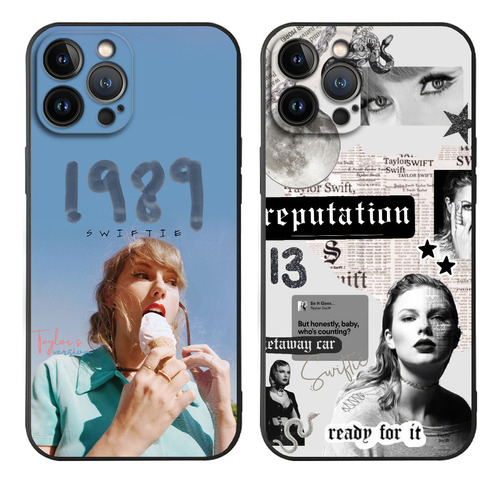 2pcs Lover Folklore Taylor Swift Funda Para iPhone Ts012