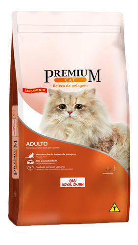 Ração Royal Canin Cat Premium Beleza Da Pelagem Gatos - 10,1kg