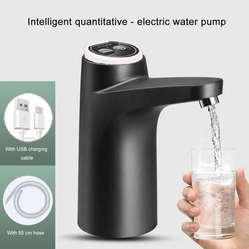 Imagen 2 de 8 de Bomba Dispensadora De Agua Inalámbrica Dispensador Grifo Usb