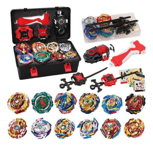 Juguetes De Batalla Beyblade Burst Game, 12 Piezas, Con Esta