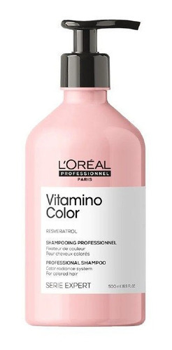Shampoo Loreal Serie Expert Vitamino Color 500 Ml