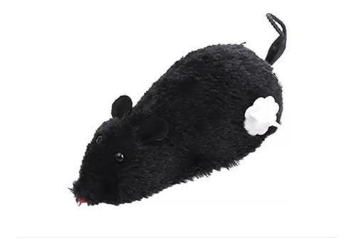 Juguete Para Gato Ratón Rata A Cuerda Peluche Maxscotas Pet 