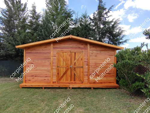 Caseta En Madera Para Exteriores - 4,00 X 3,00 X 2,40alto