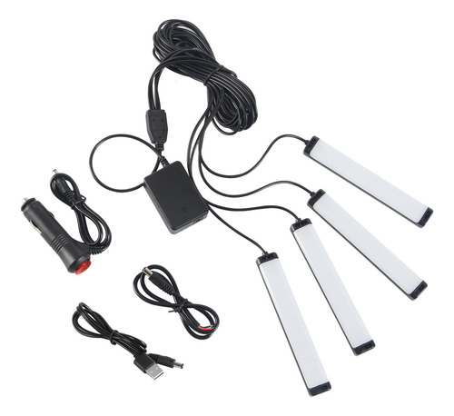 Luz De Carro, Controle De Voz, Lâmpada De Atmosfera Para