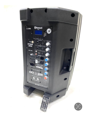 Caixa De Som Ativa Usb Bluetooth Storm 200a Donner 200w Novo