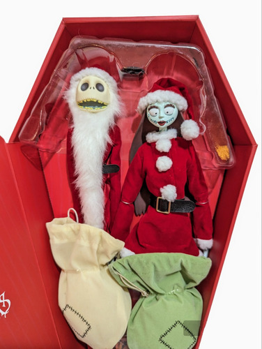 El Extraño Mundo De Jack. Set De Muñecos Jack Y Sally (Usado)