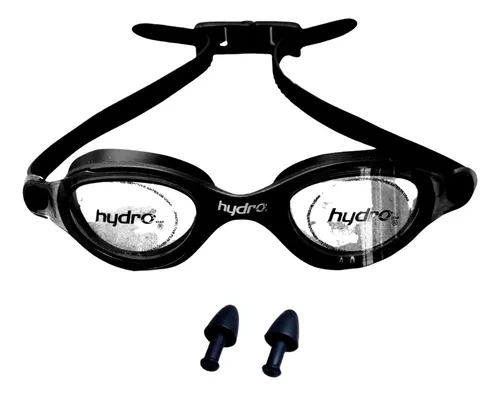 Lentes Natación Full HD + Protección UV Negro