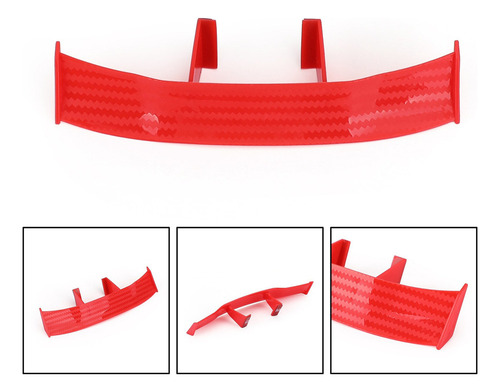 Ga1. Alerón Automático Universal Mini Spoiler Wing Red