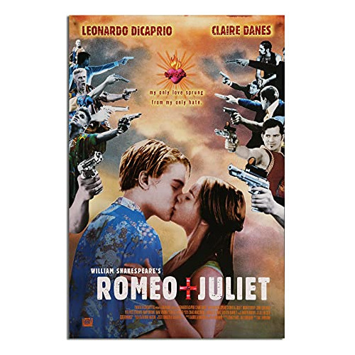 Póster De Película Vintage Romeo Y Julieta, Póster D...