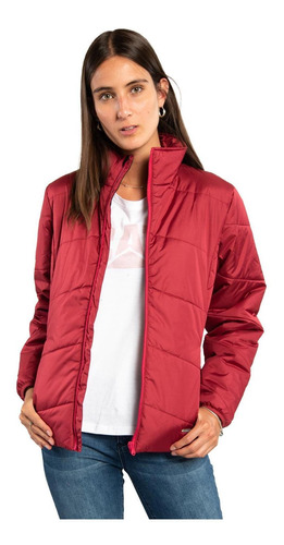 Parka Mujer W Fdtn Ins Jacket Rojo Cat