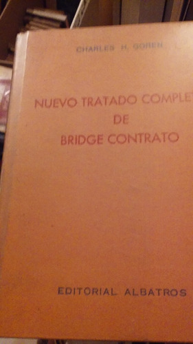 Libro Nuevo Tratado Completo.de Bridge Contrato