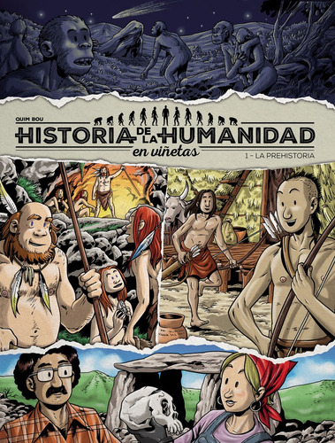 Historia De La Humanidad En Viñetas -  -(t.dura) - *