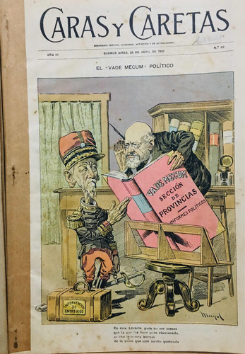 Lote 4 Revista Caras Y Caretas 1900 # 71-82-83-87 (Usado)