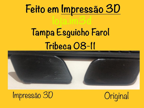 Imagem 1 de 2 de Tampa Esguicho Farol Subaru Tribeca 08-11 - Com Trava