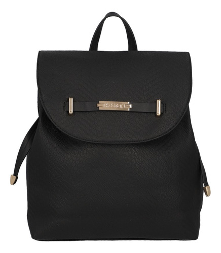 Mochila Mujer Kansas Casual Negro Secret L