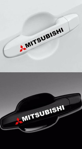 Kit De Calcomanias Para Manijas De Puertas Mitsubishi