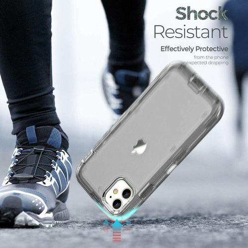 Funda De Protectora Para iPhone Carcasa De Silicona Cristal
