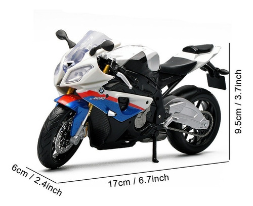 Mini Moto De Coleccion Para Armar maisto  Bmw S1000rr 