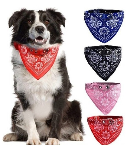Collar Pañuelo Perro Mediano Varios Colores - Caninos