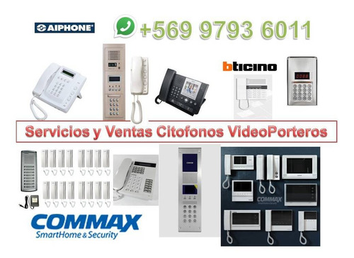 Servicios , Citofonos Videoportero, AiPhone, Commax,