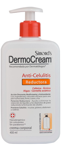 Crema Simonds Dermocream Anticelulitis 400ml