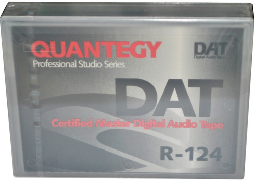 Fita Dat Quantegy Dat-r124p Digital Audio Tape Gravador Dat