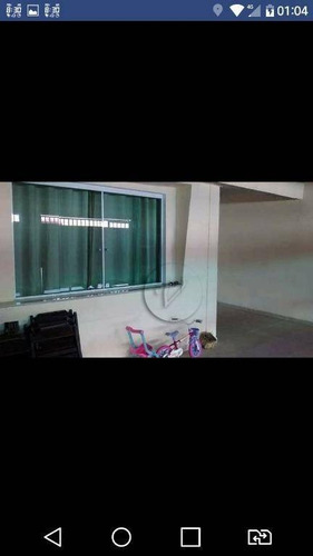 Imagem 2 de 9 de Sobrado Com 3 Dormitórios À Venda, 204 M² Por R$ 530.000 - Vila Homero Thon - Santo André/sp - So0765