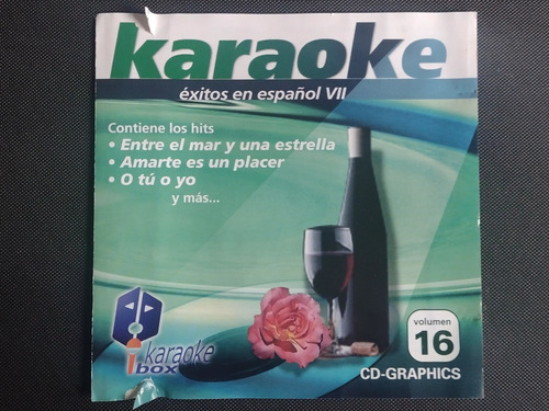 Cd Karaoke Exitos En Español Vii