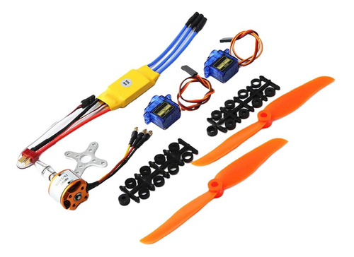 1 9g Micro Servo Motor Sin Escobillas 30a Esc 2pc Propeller